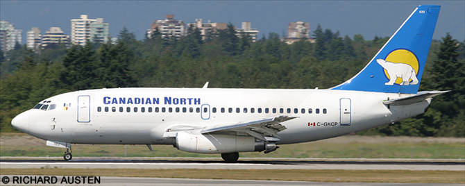 Canadian North -Boeing 737-200 Decal