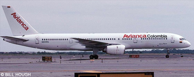 Avianca Boeing 757-200 Decal