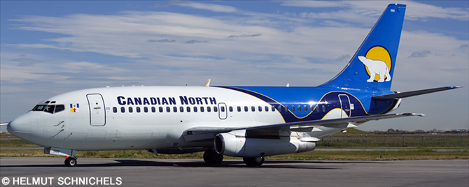 Canadian North Boeing 737-200 Decal