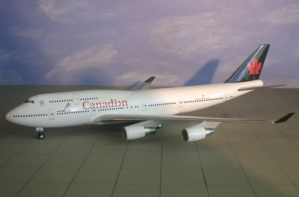 Canadian Airlines Boeing 747-400 (Air Canada Hybrid Livery