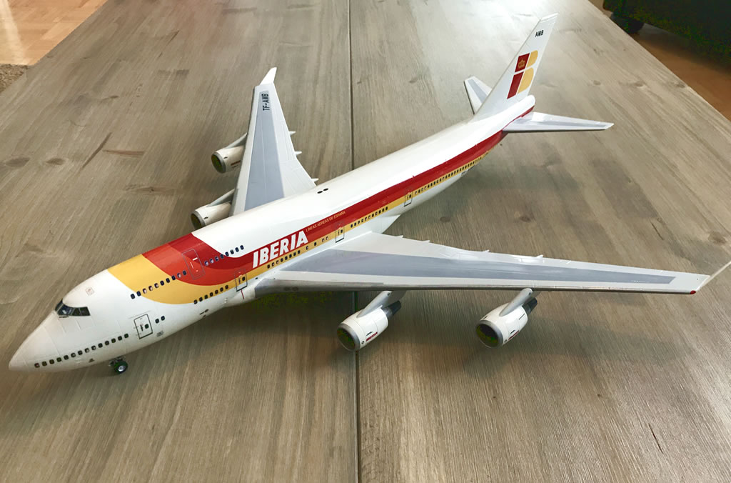 Boeing 747 Jumbo Iberia, Revell/Congost 4313 (197x) - Related