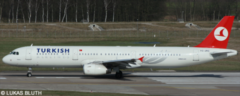 Turkish Airlines Airbus A321 Decal