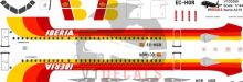 Iberia Airbus A319 Decal