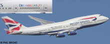 British Airways -Boeing 747-400 Decal