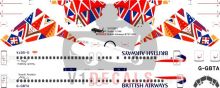 British Airways -Boeing 737-400 Decal