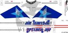 Air Transat Boeing 757-200 Decal