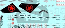 Air Canada Airbus A320 Decal