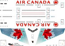 Air Canada -Boeing 777-200 Decal